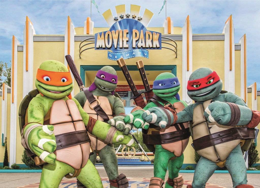 Die Mutant Ninja Turtles im Movie Park
