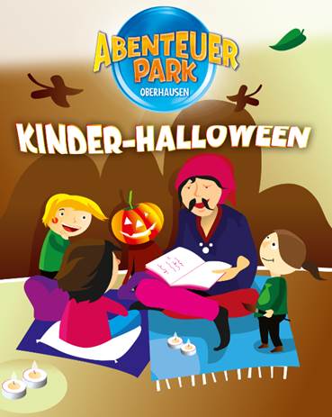 Kinder-Halloween im Abenteuer Park.