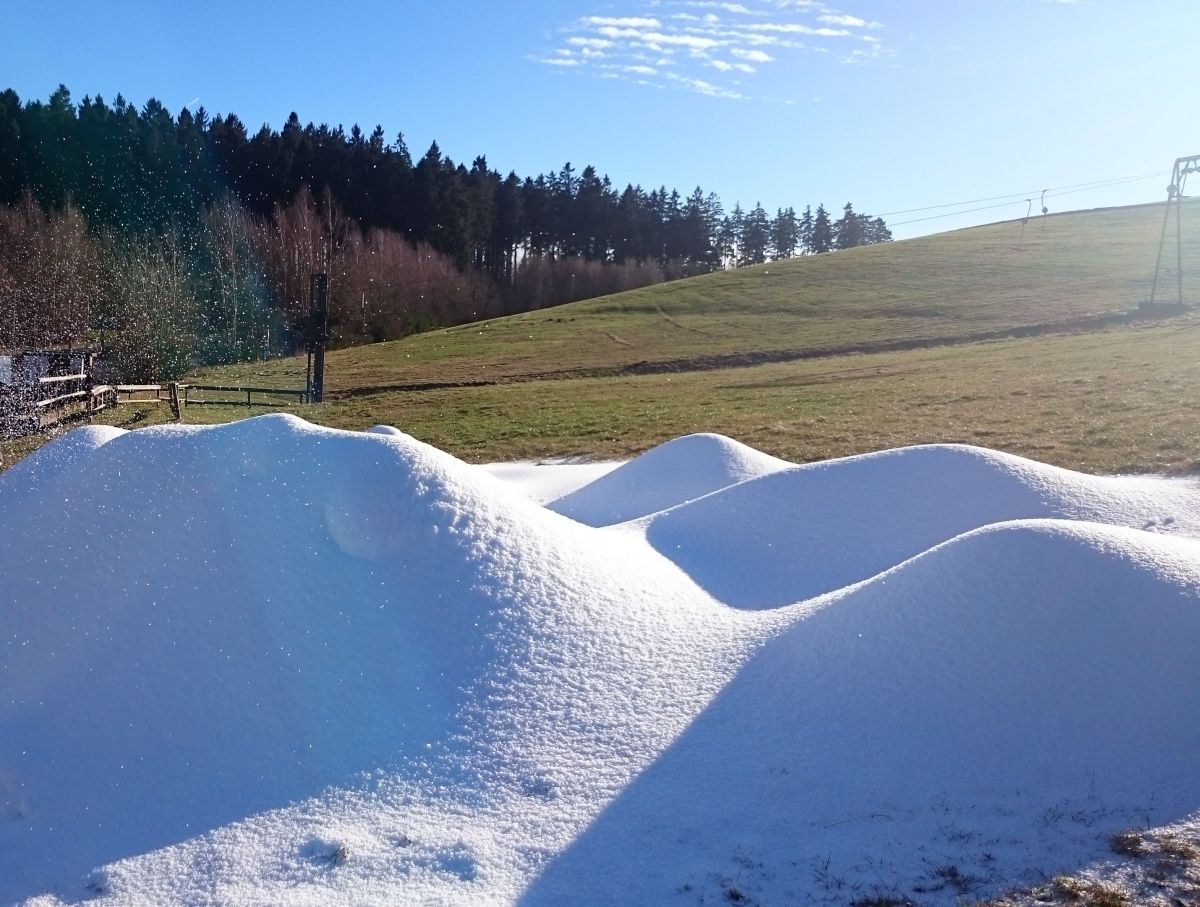 Beschneiung FORT FUN Winterwelt