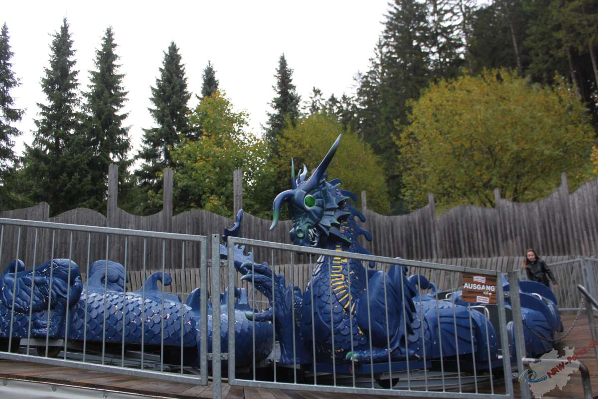 Blauer Drache