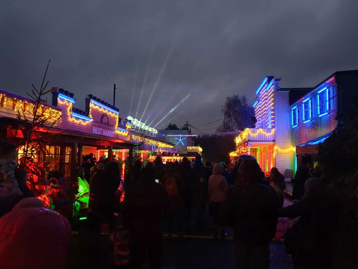 FORT FUN Abenteuerland Christmas Land Christmas Music Lightshow