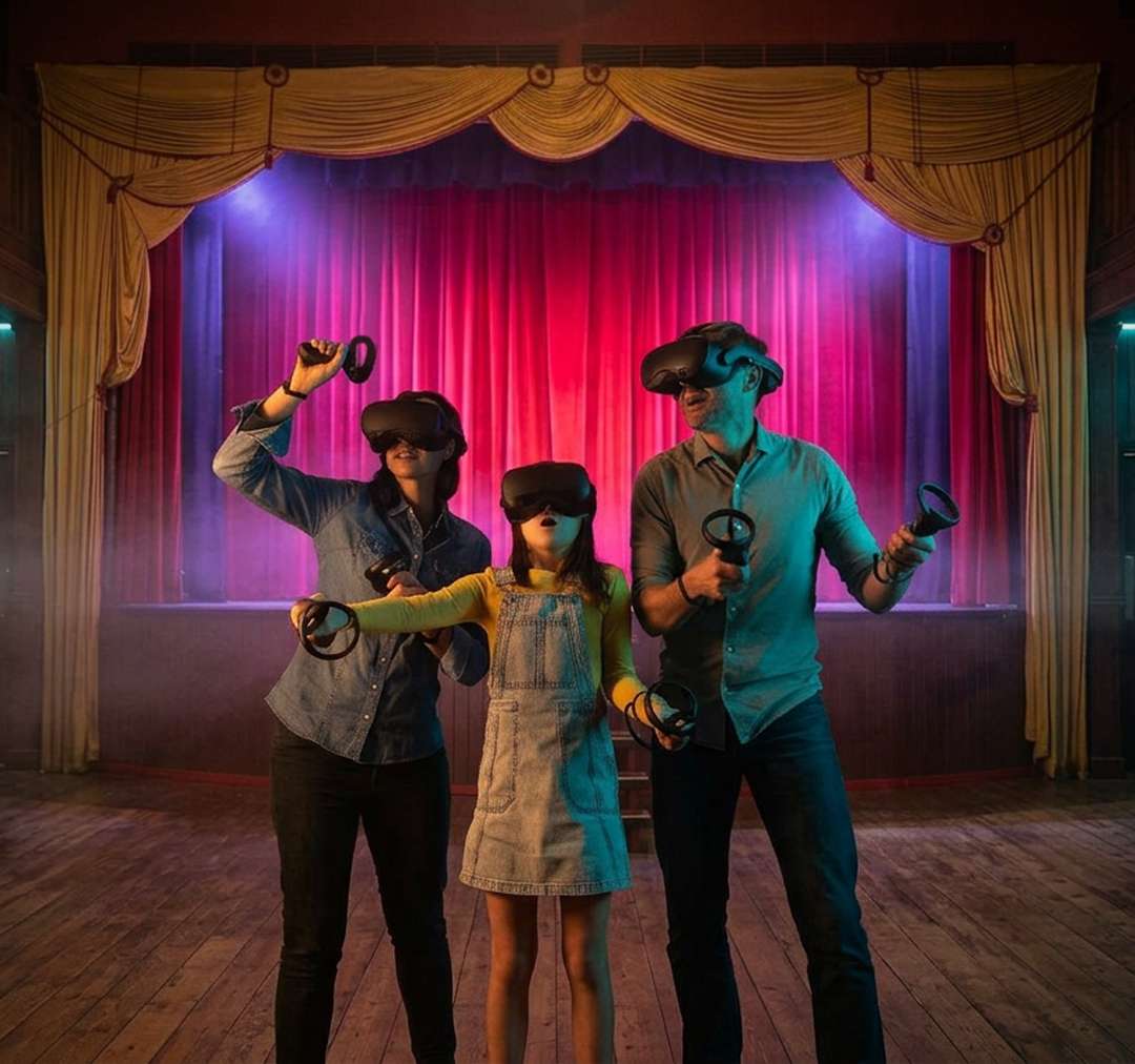 Fort VentuRe Saaloon im FORT FUN Abenteuerland KI Simulation