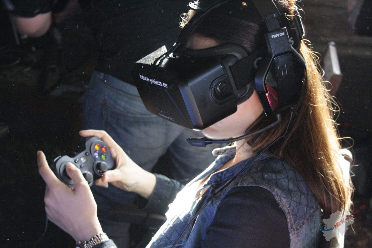 Die Virtual-Reality-Brille Oculus Rift