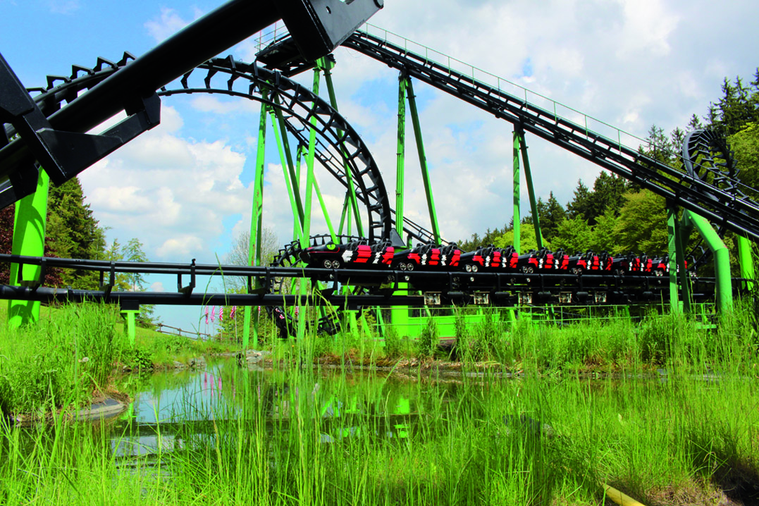 Achterbahn SpeedSnake im Fort Fun