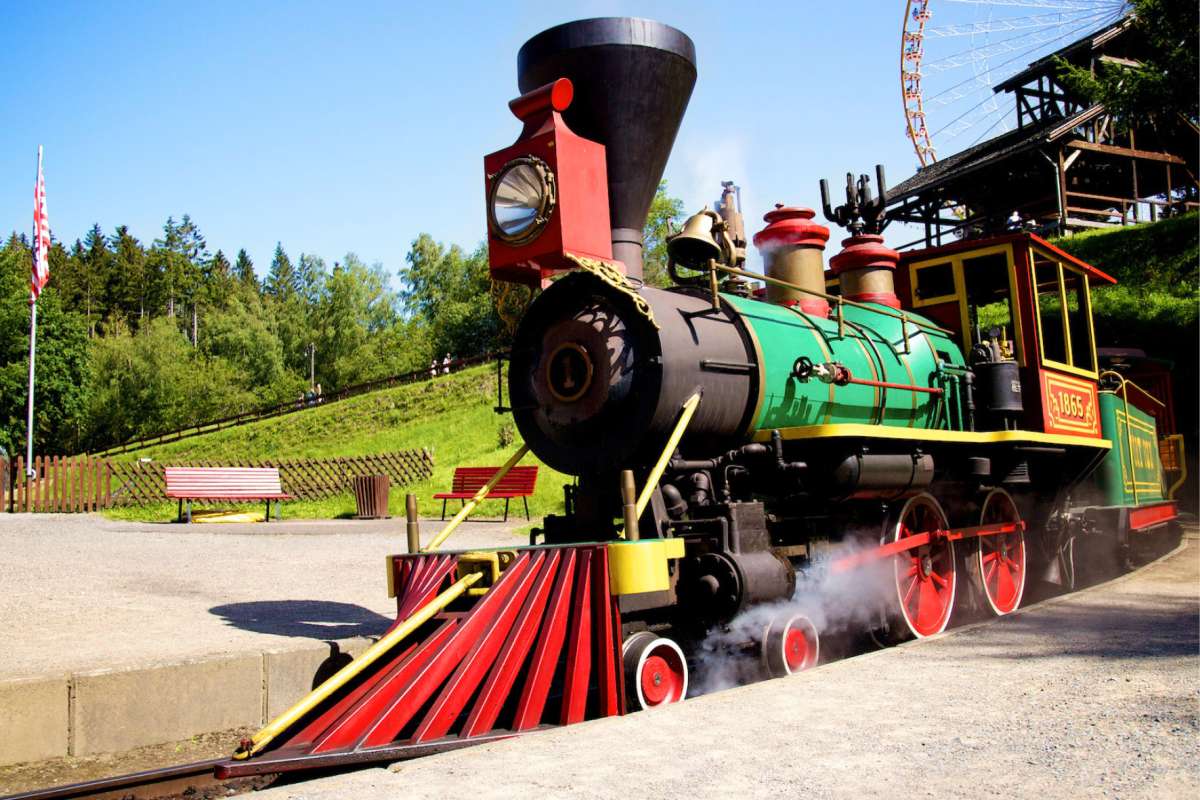 Westerneisenbahn Santa Fé Express im FORT FUN Abenteuerland