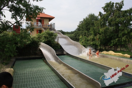 Wasserrutschen im Irrland