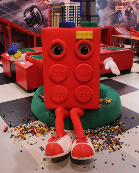 Bricky zählt LEGO Steine