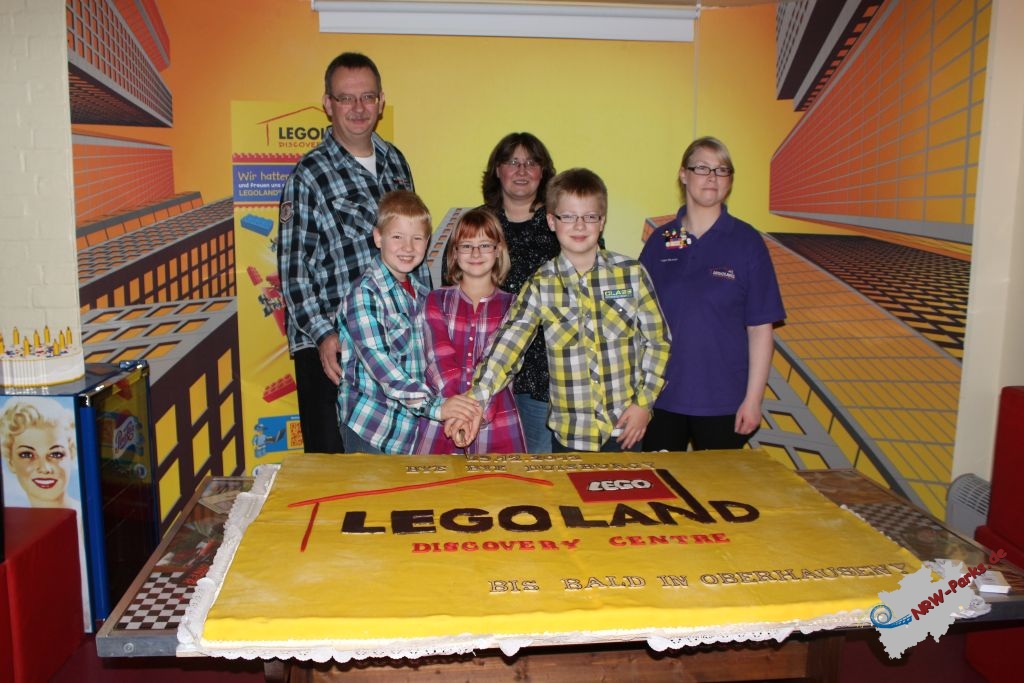 Abschiedstorte des Legoland Discovery Centre Duisburg