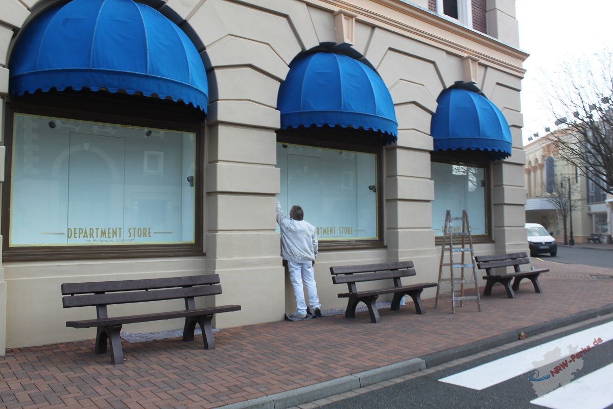 Arbeiten am Department Store