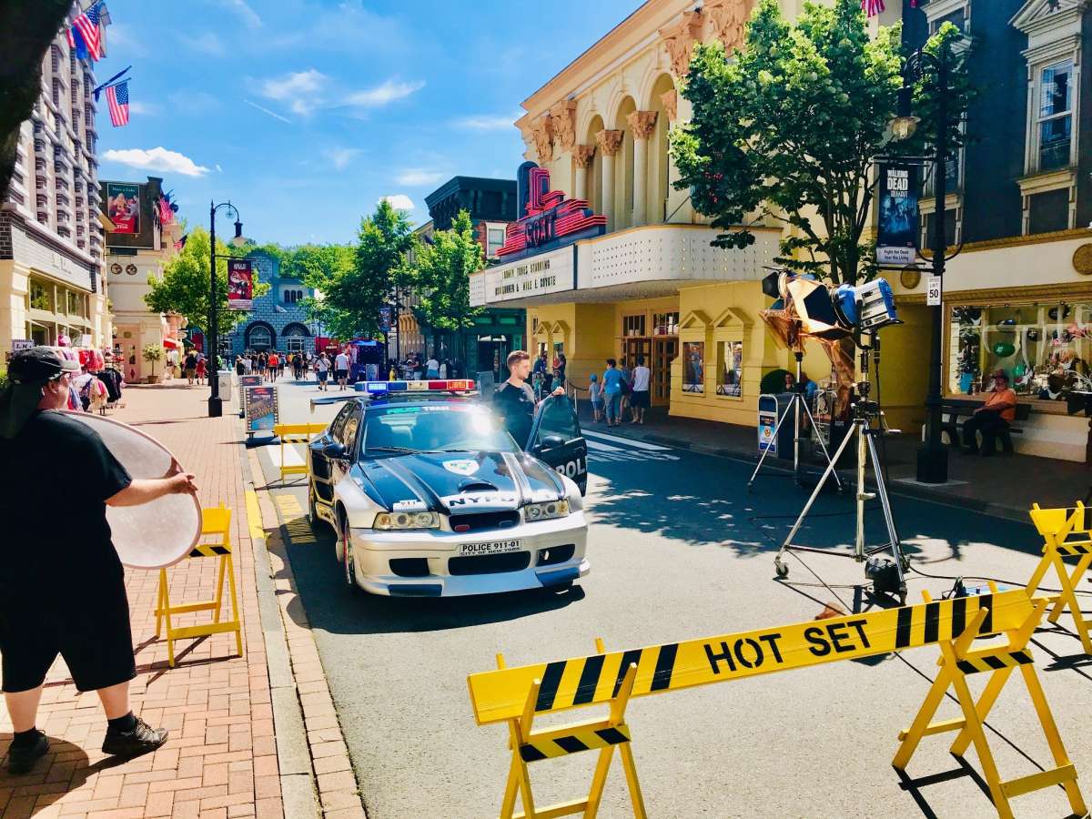 Hollywood Boulevard im Movie Park Germany