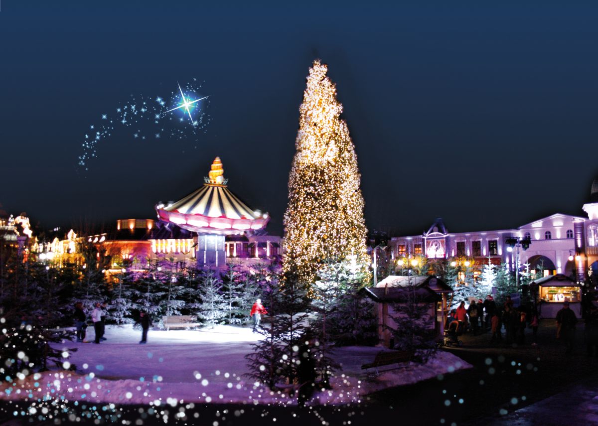 der Kaiserplatz im winterlichen Glanz