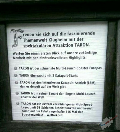 Erste Informationen zu Taron