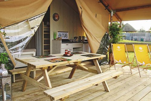 Zelte im Erlebnisresort Safariland Stukenbrock