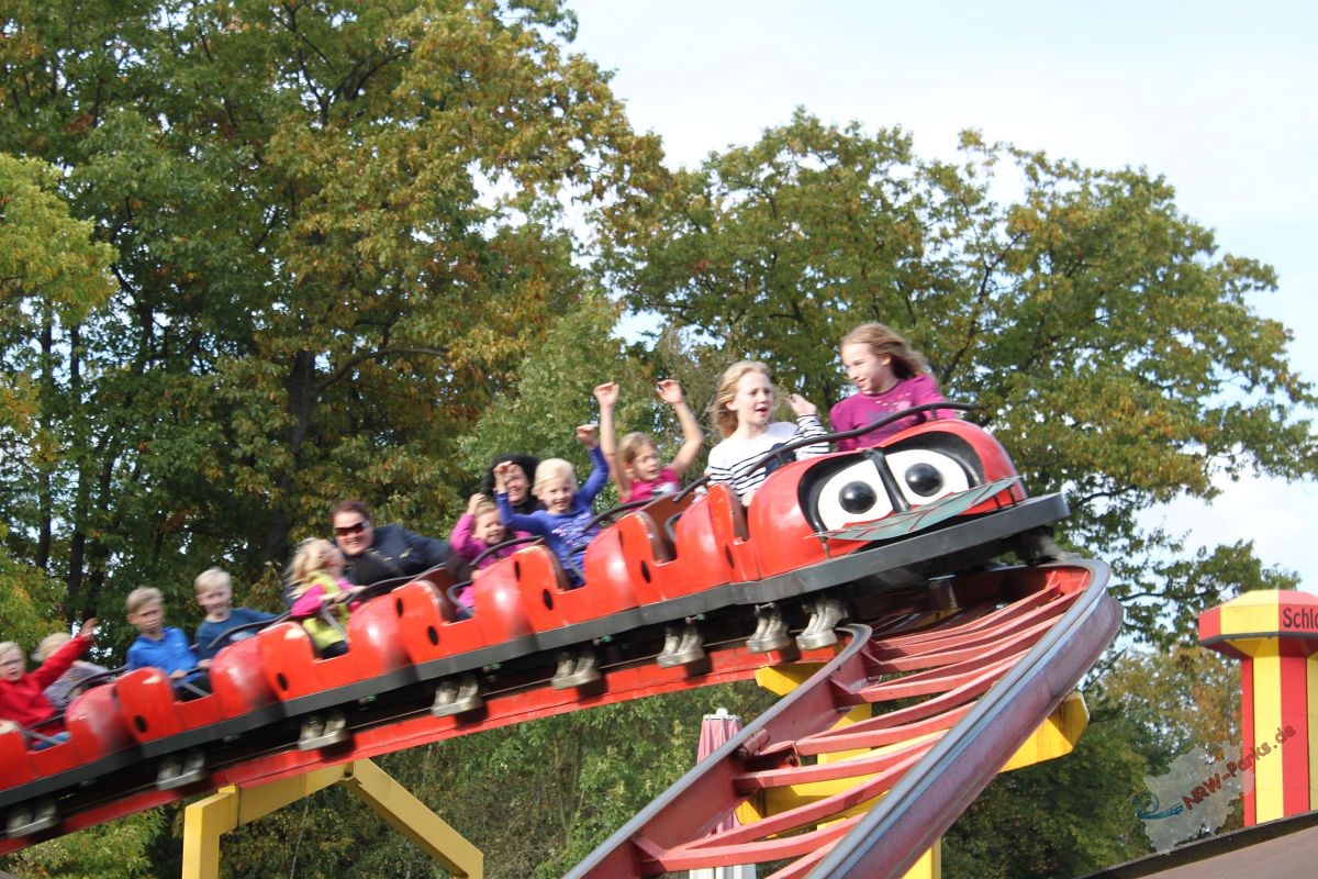 Familienachterbahn im Schloss Beck