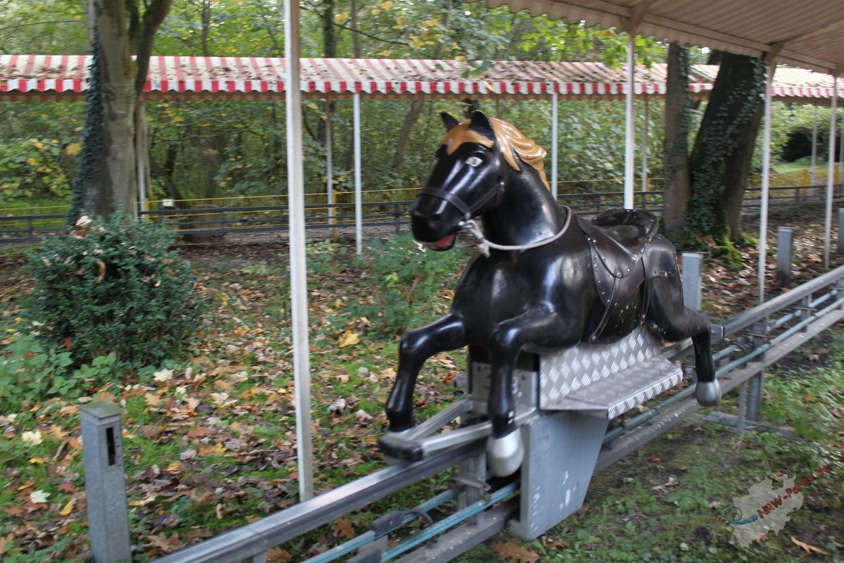 Pferdebahn im Schloss Beck