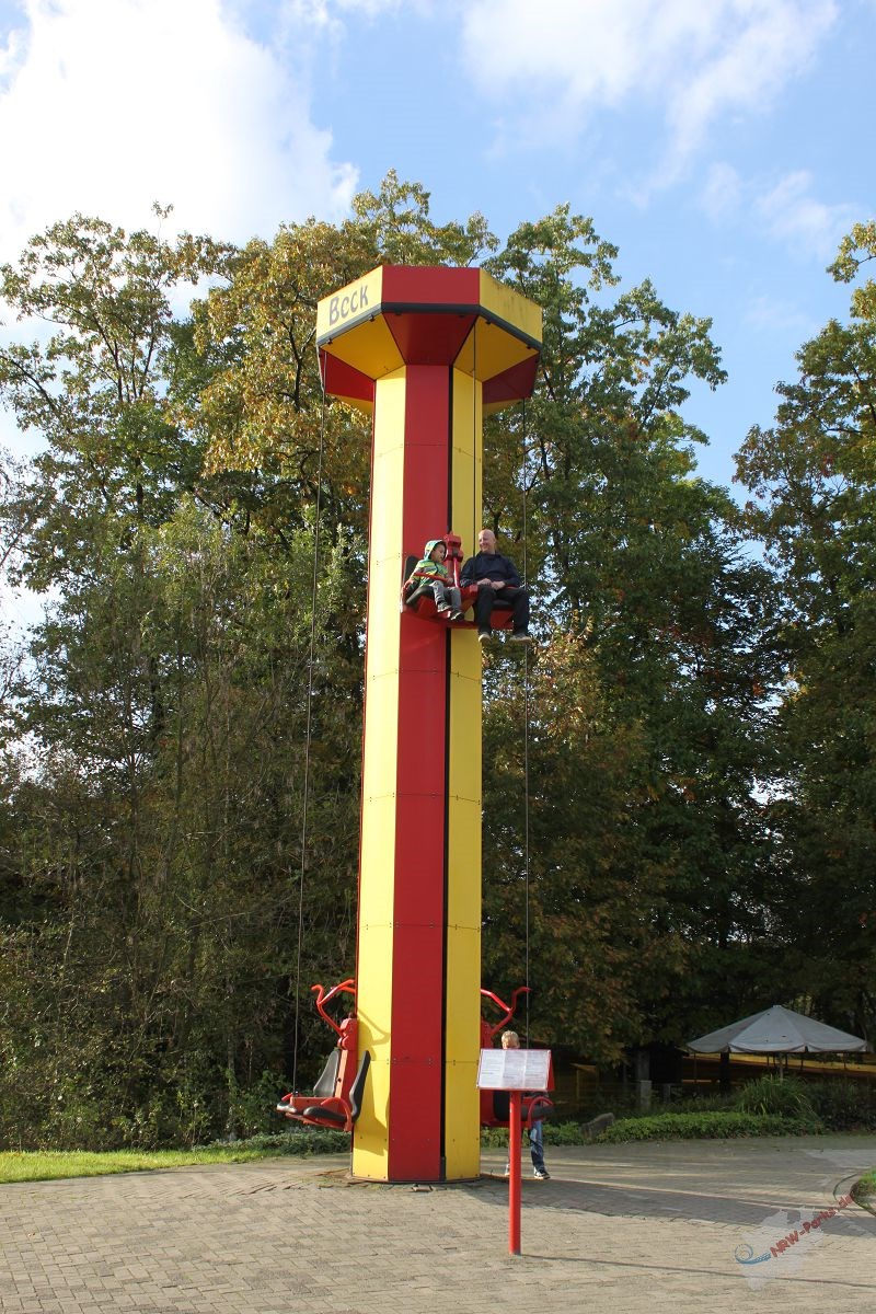 Schwebeturm im Schloss Beck