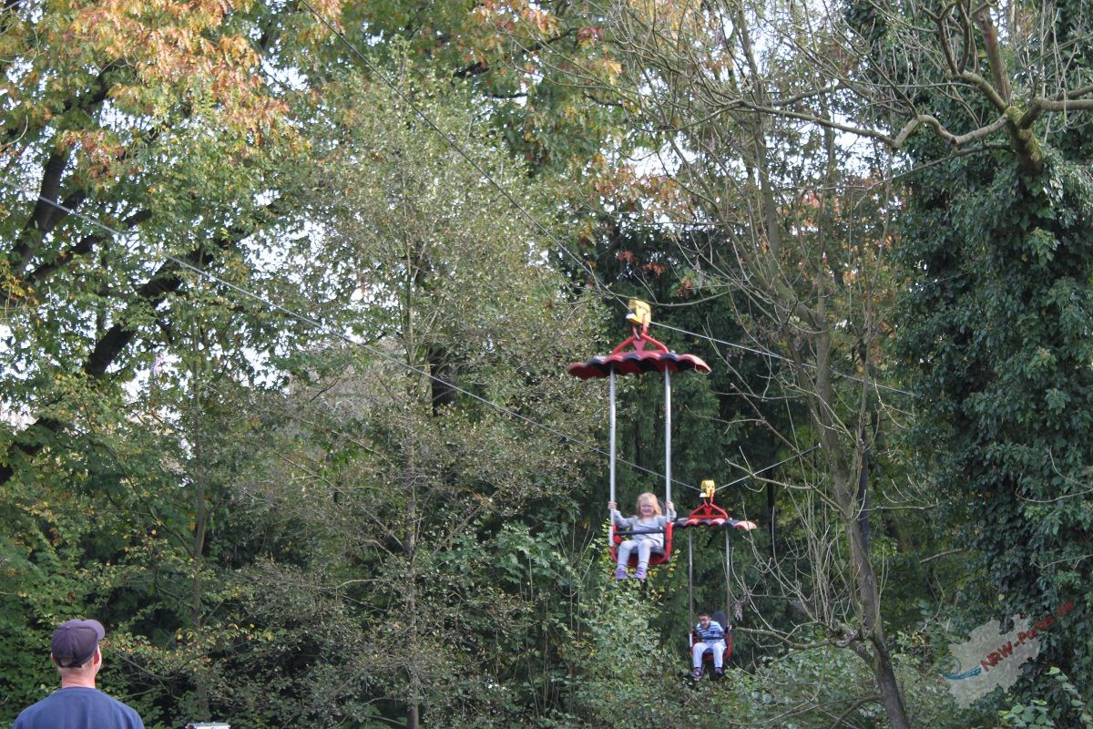 Seilbahn im Schloss Beck