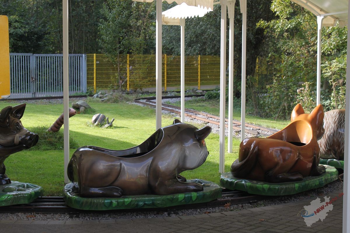 Waldtierbahn im Schloss Beck