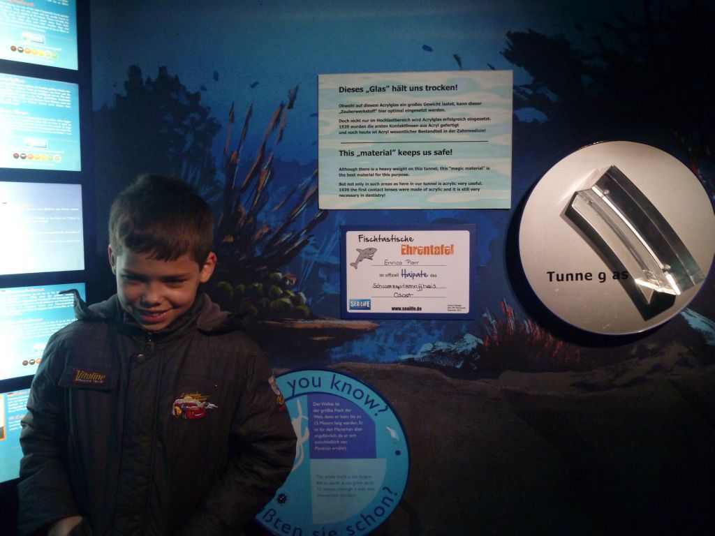 Enrico ist nun Patenonkel eines Hais