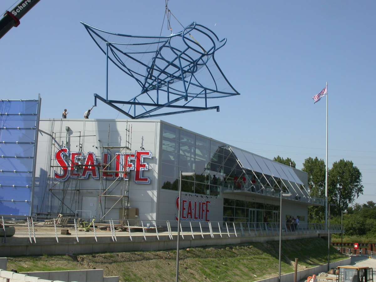 Startschuss des Baus des SEA LIFE Oberhausen 2004