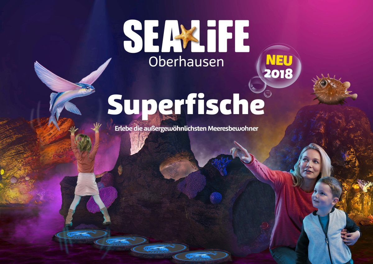 Superfische im SEA LIFE Oberhausen