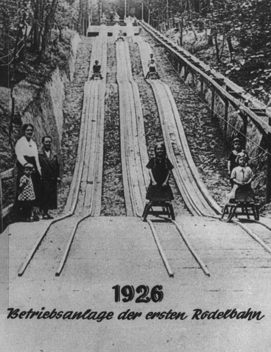 Friezeitpark Sommerrodelbahn 1926