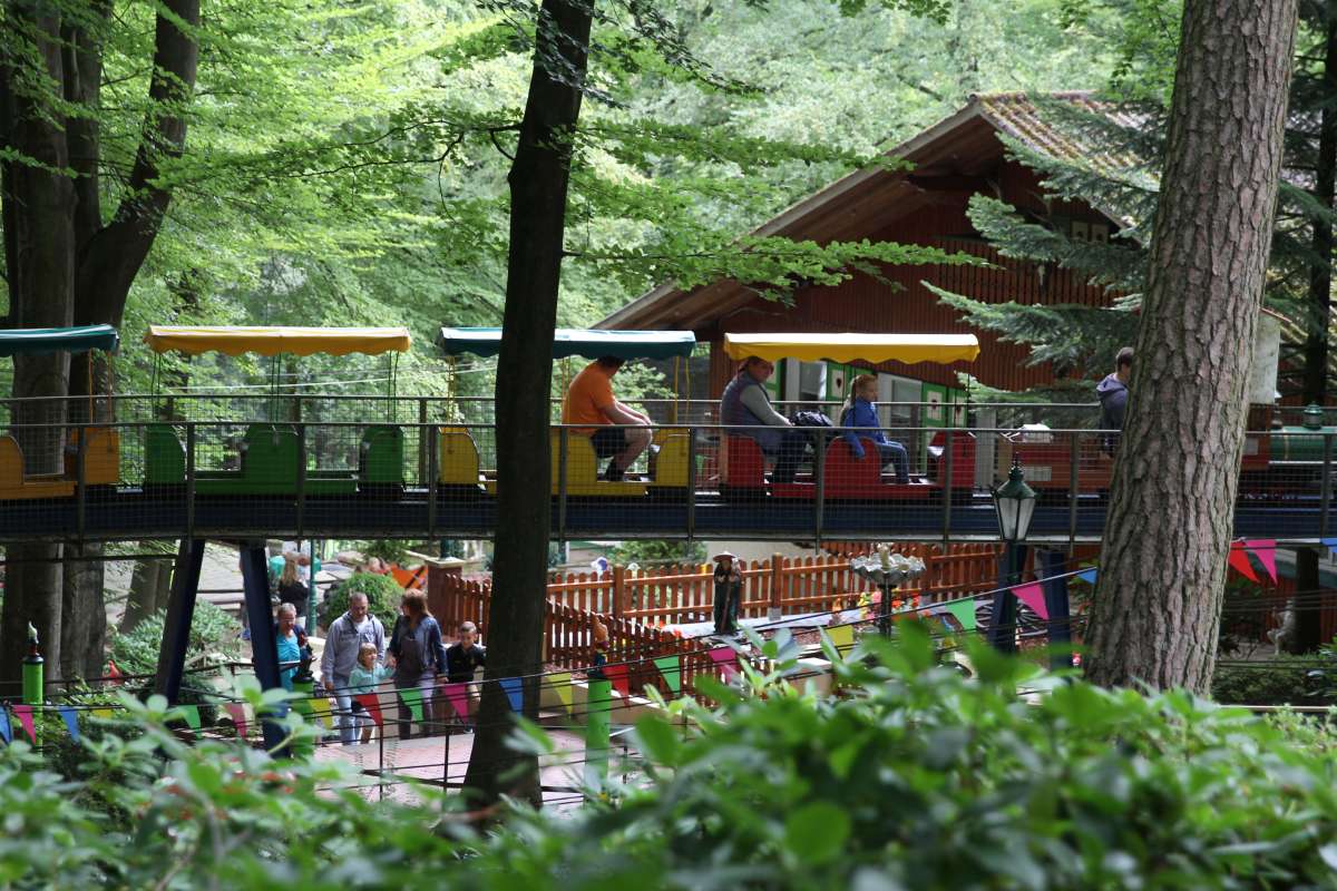 Oldtimer-Express im Freizeitpark Sommerrodelbahn