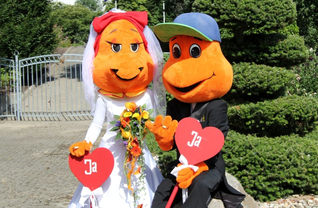 Kernie und Kerna heiraten im Wunderland Kalkar