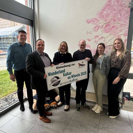 Messe Kalkar lädt die Elterninitiative Kinderkrebsklinik e.V. zu Wunderland Kalkar On Wheels 2025 ein