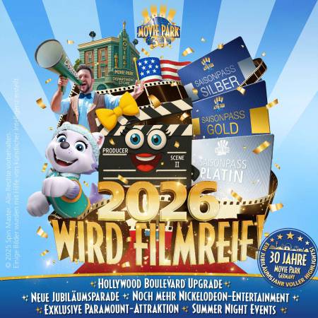 Movie Park Germany enthüllt erste Infos zur Saison 2026