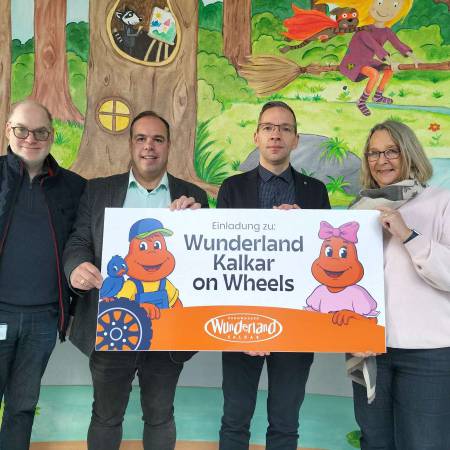 Die Elterninitiative Kinderkrebsklinik e.V. ist auch 2026 bei Wunderland On Wheels mit an Bord