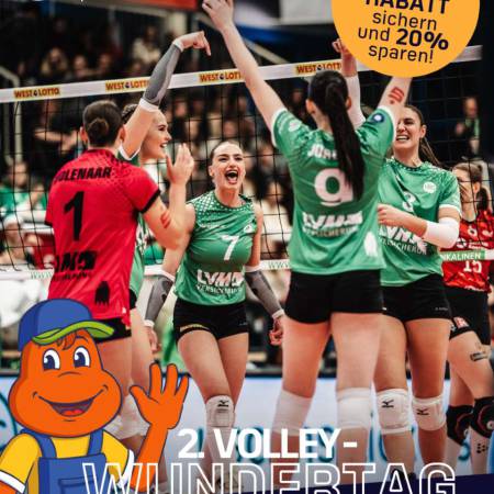 Volley-Wundertag 2026: Ticketvorverkauf mit Early Bird-Rabatt gestartet