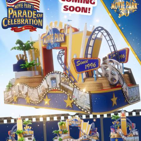 Movie Park Germanys große Jubiläumsparade erobert das Hollywood-Set!