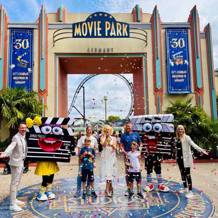 Movie Park Germany heißt seinen 40-millionsten Gast willkommen